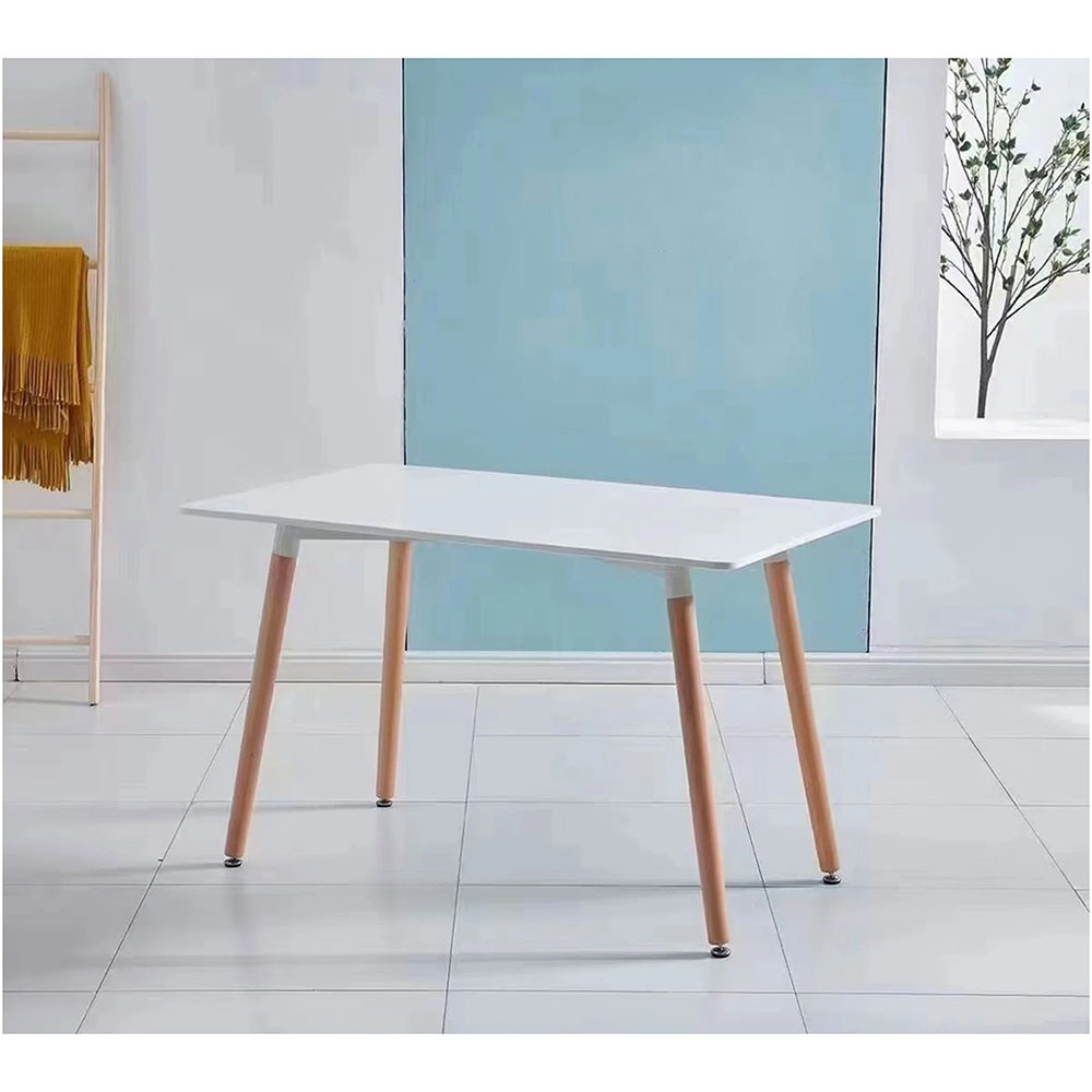 Трапезна маса RFG Vassy MDF 140/70 бяла